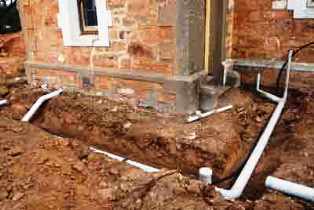 outside drainage Finchley Central